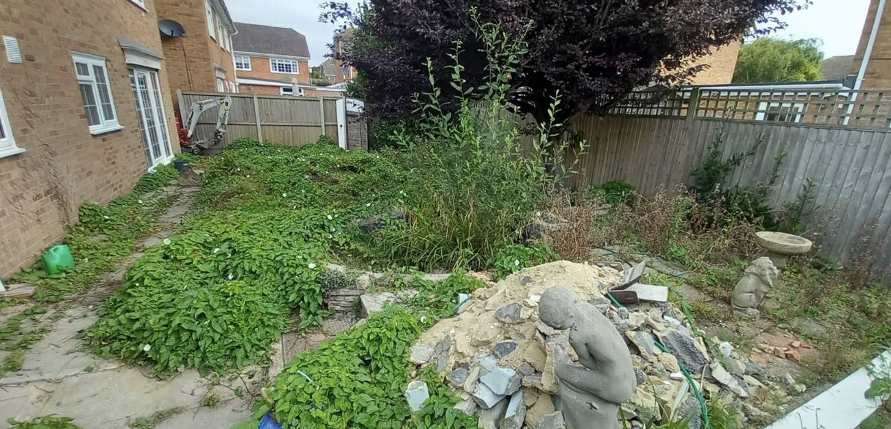 Garden levelling and groundworks, Kent